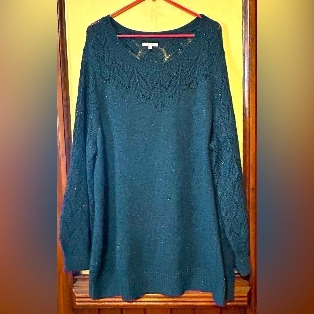3X - Maurice’s Sparkly Knit Sweater